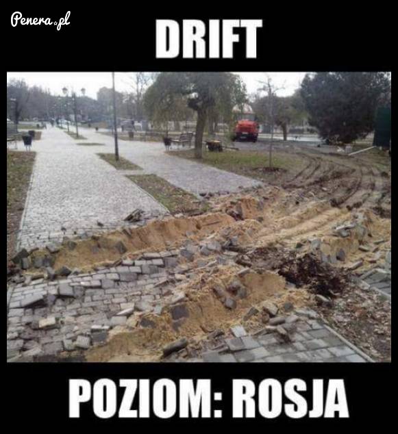 Drift poziom Rosja