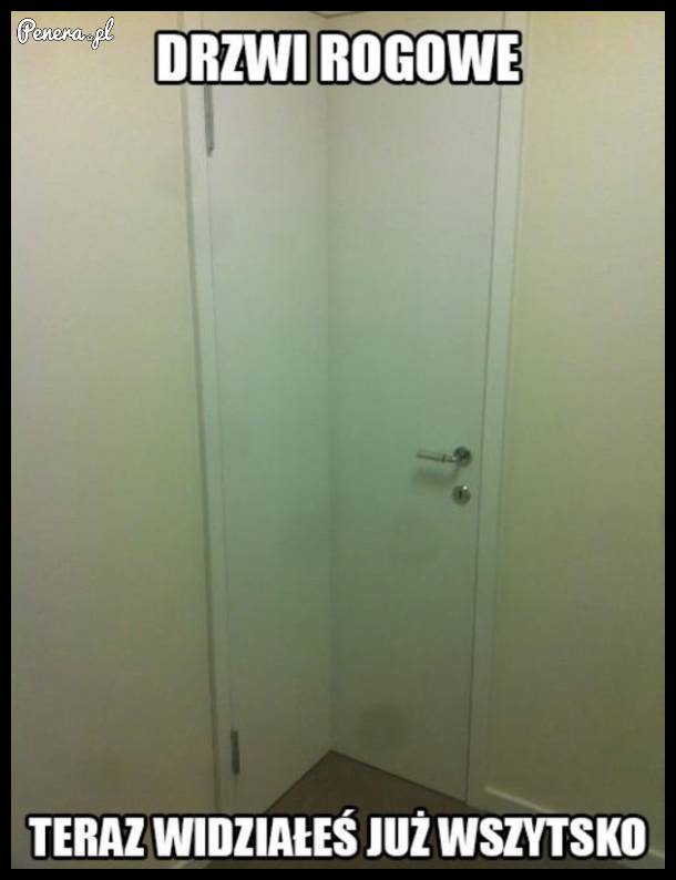 Drzwi w rogu