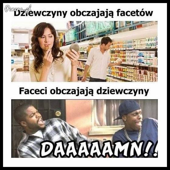 Dziewczyny obczajają facetów