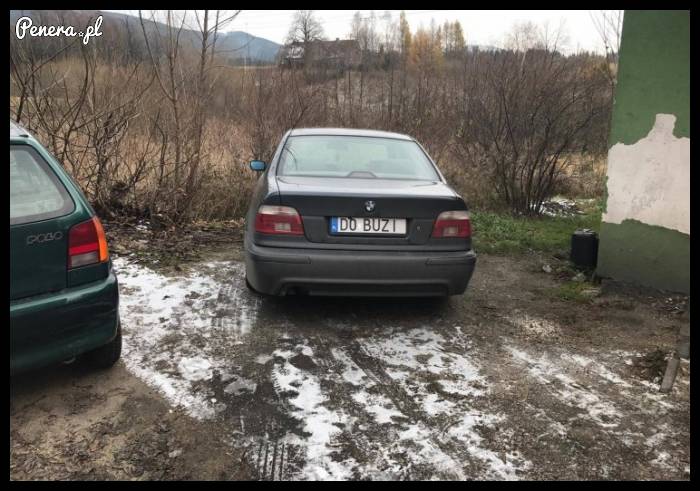 Idealna rejestracja na BMW