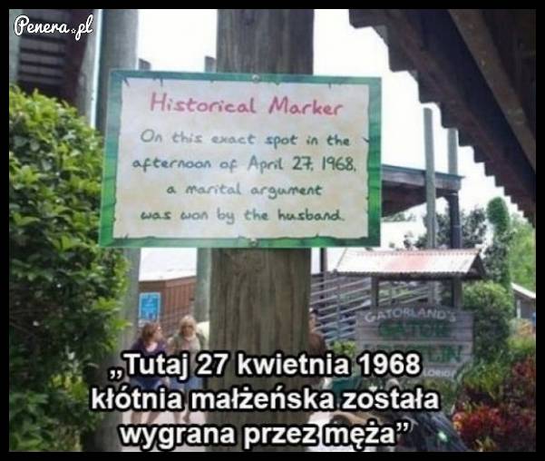 Jest jedno takie historyczne miejsce na świecie