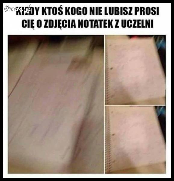 Kiedy ktoś kogo nie lubisz