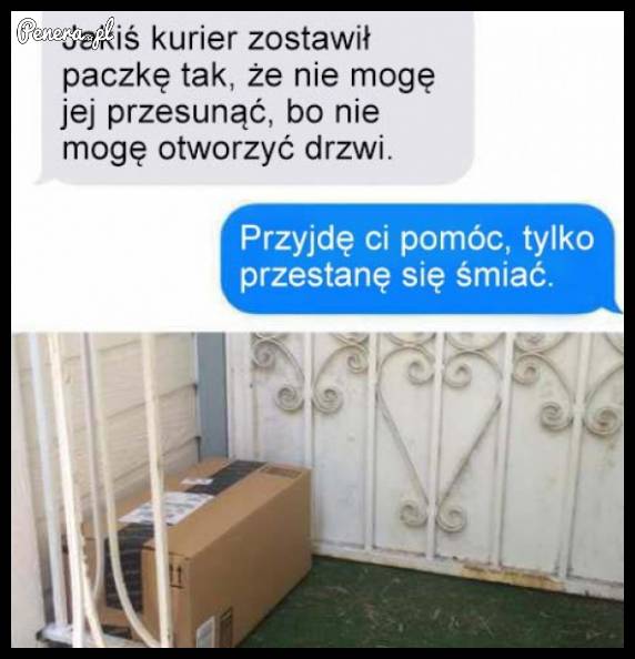 Kiedy kurier zostawi paczkę pod drzwiami