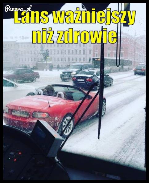 Kiedy lans jest ważniejszy od zdrowia