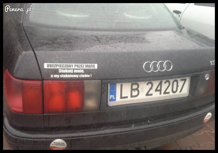 Mafia ubezpiecza tą furę Mafia ubezpiecza tą furę