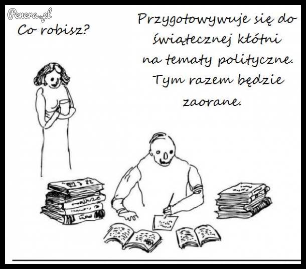 Przygotowania do świąt takie są