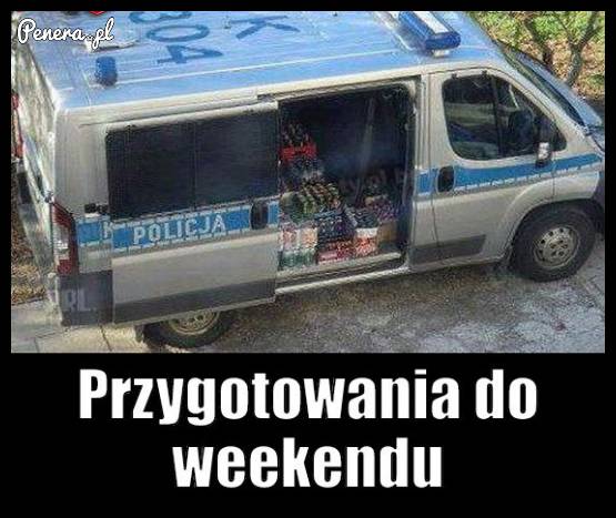 Przygotowania do weekendu