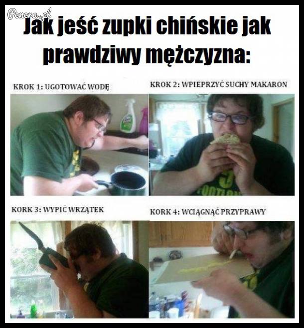 Sposób tylko dla prawdziwych twardzieli