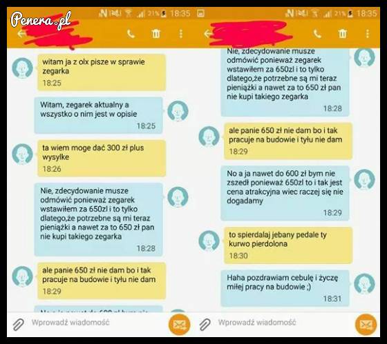 Tak to jest wystawić coś na OLX