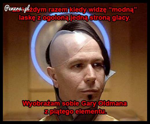 Tak widzę dziewczyny z wygoloną głową