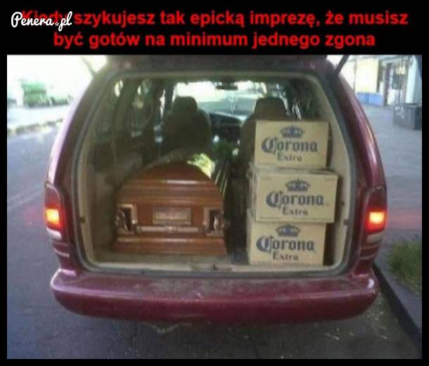 To będzie gruba impreza