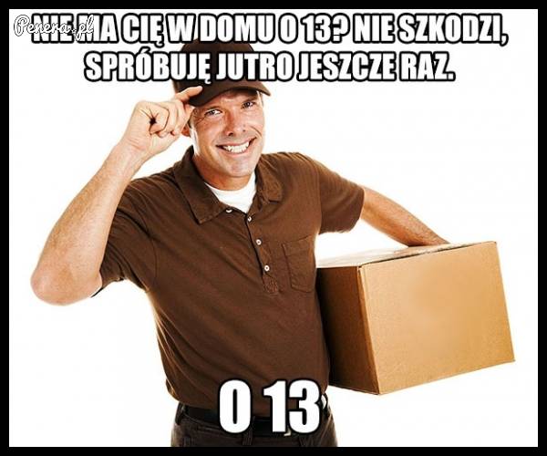 Typowa logika kurierów