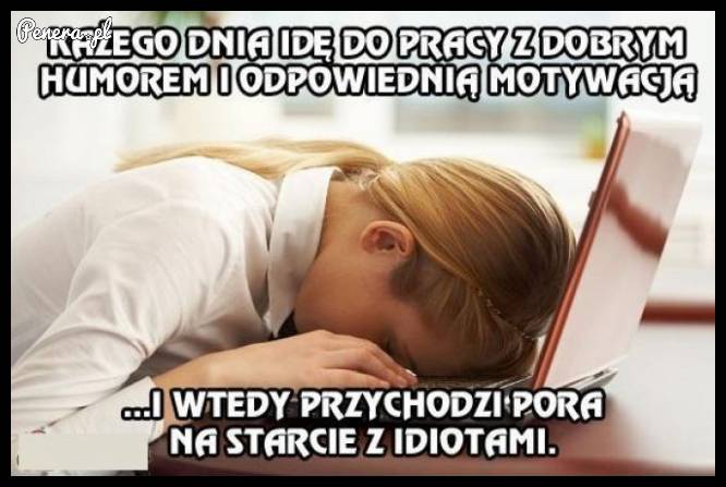 Typowy dzień w pracy