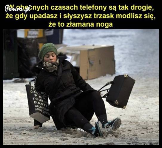 We współczesnych czasach telefony są tak drogie...