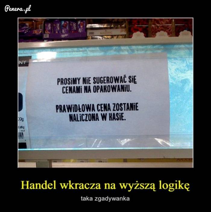 Handel wkracza na wyższą logikę