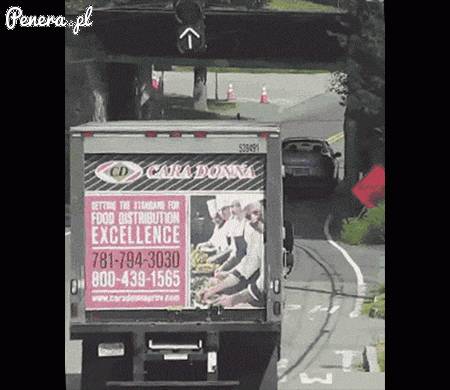 Ja nie przejadę?! No to patrzcie!