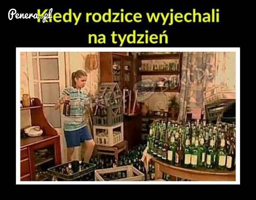 Kiedy rodzice wyjechali na tydzień