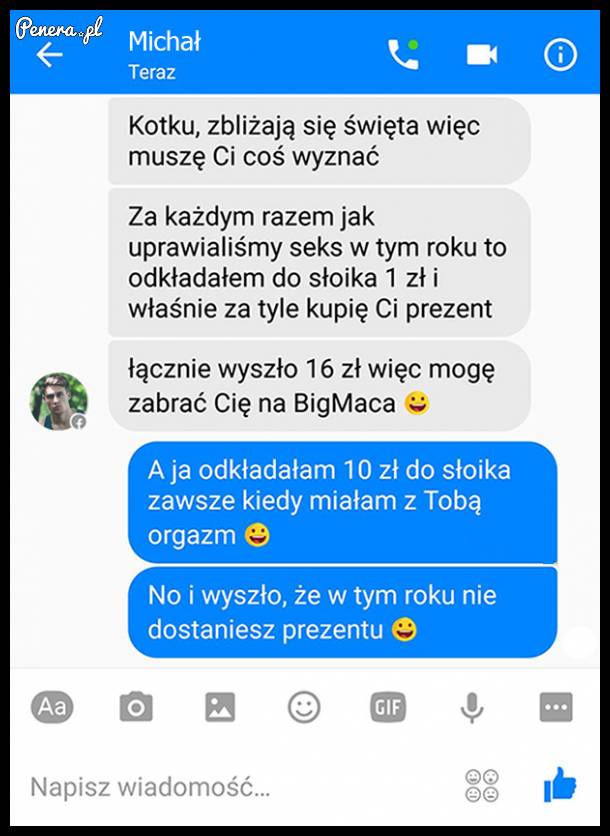 Myślał że ją równo zaorze