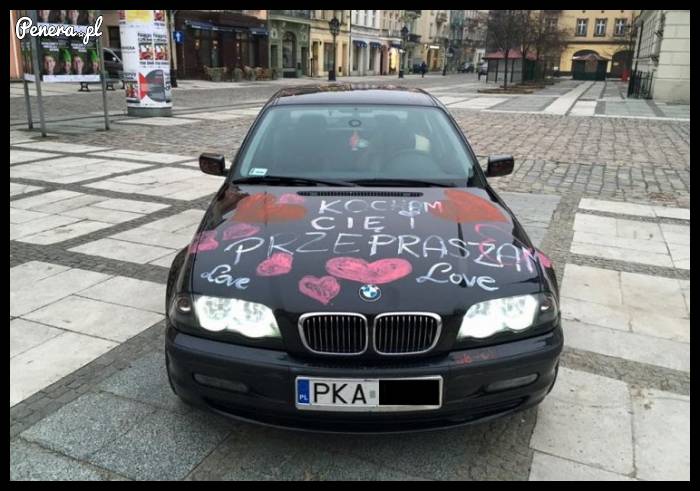 Nawet nie wiem za co przeprasza