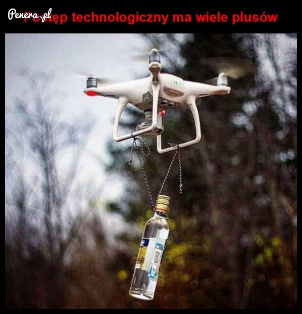 Postęp technologiczny ma wiele plusów