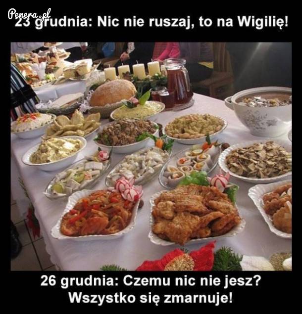 Przed i po świętach