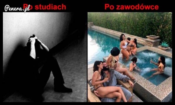 Różnica między studiami a zawodówką