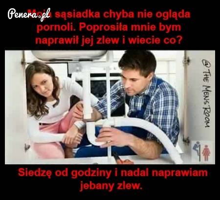 Sąsiadka chyba jakaś nie kumata