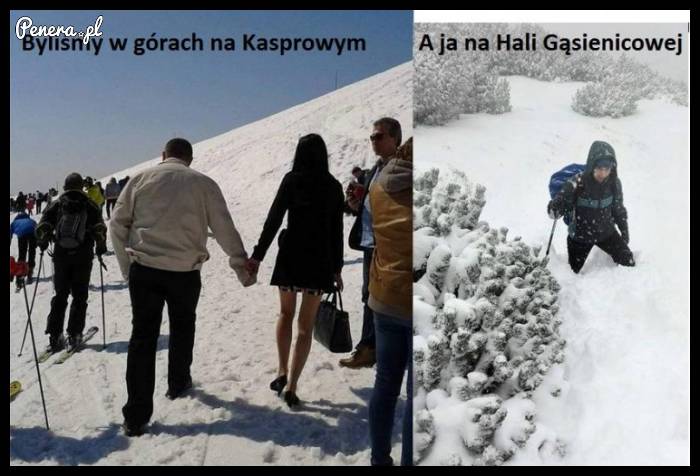 Spacerek po Kasprowym z narzeczoną