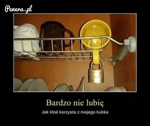 Studenckie zabezpieczenie kubka