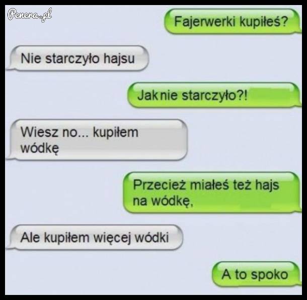 Sylwestrowe zakupy właśnie takie są