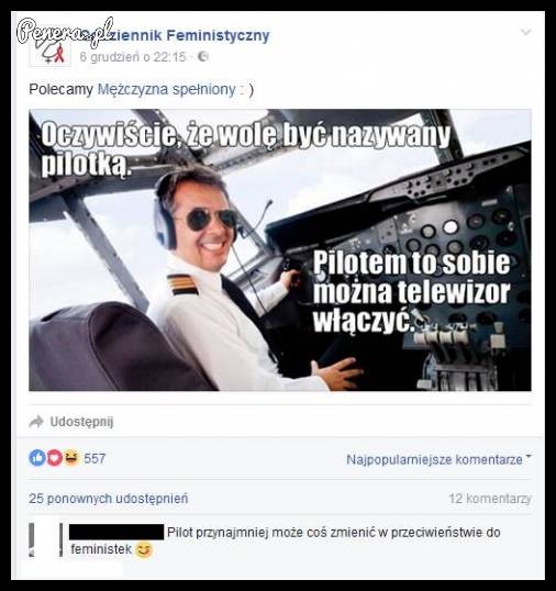 Szybki pocisk feministek