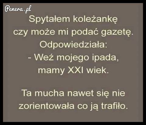 Trzeba być nowoczesnym