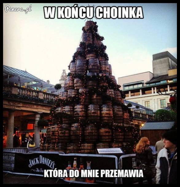 W końcu choinka