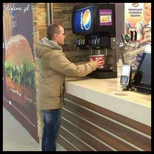 Wielka dolewka - dosłownie