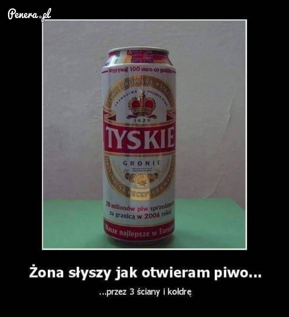 Żona wszystko potrafi usłyszeć