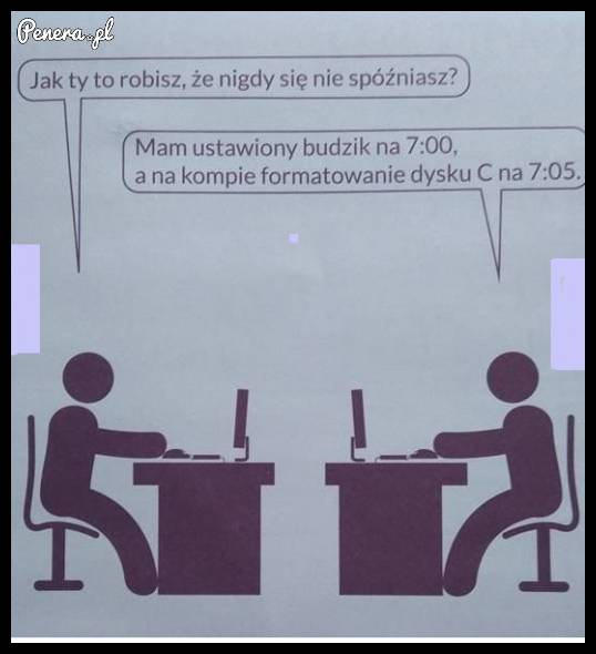 Co zrobić żeby się nie spóźnić do pracy