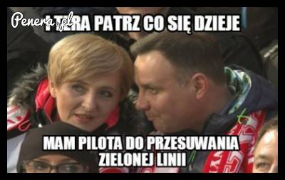 Duda podczas skoków