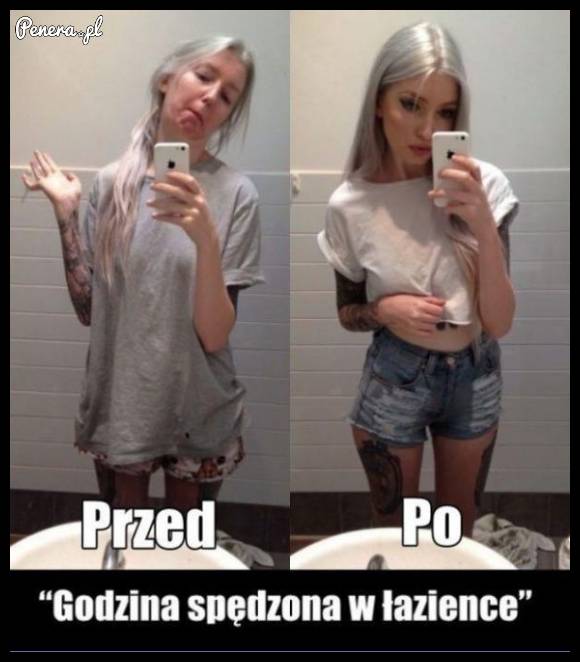 Godzinna sesja w łazience