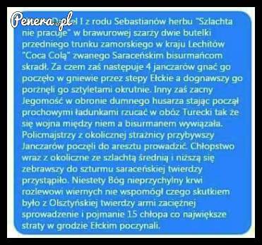 Ładnie kogoś poniosło z tą historią z Ełku