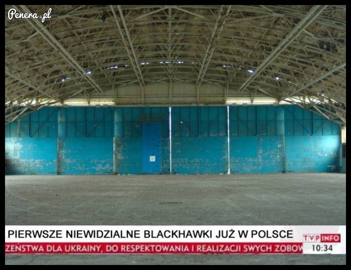 Pierwsze niewidzialne Blackhawki już w Polsce!