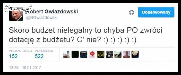 Skoro budżet jest nielegalny to...