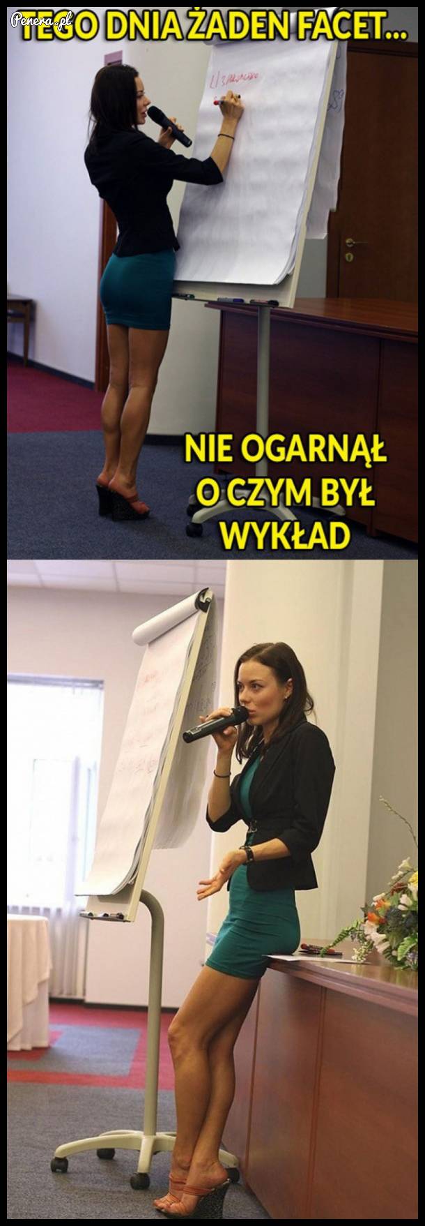 Tego dnia żaden facet nie ogarnął o czym był wykład