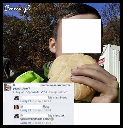 On wcale nie ma brudnych pazurów