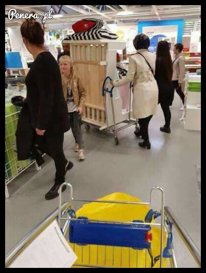 Babka nie ogarnęła zakupów w Ikea