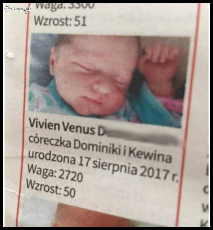 Córka Dominiki i Kewina