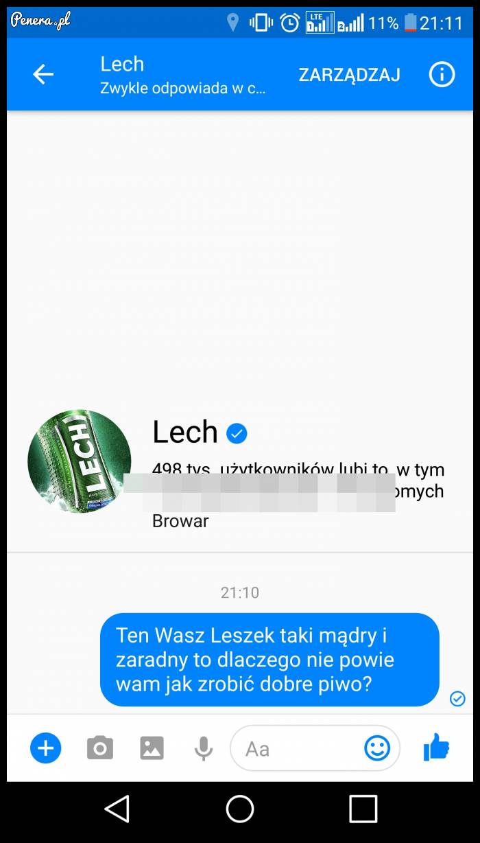 Konkretny pocisk z Lecha :D