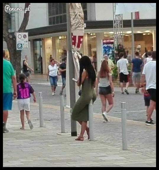 Przysiadła sobie na chwilkę