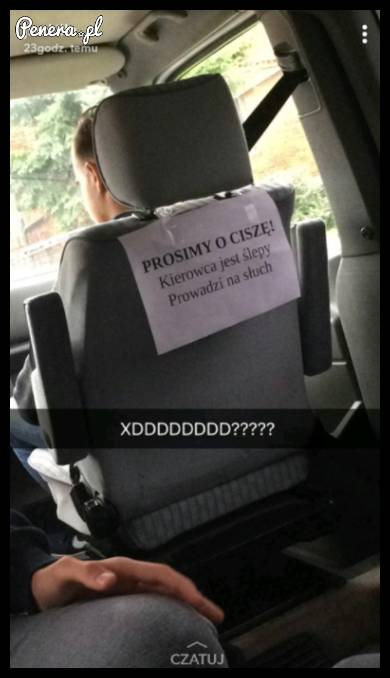 W tym busie lepiej zachować ciszę