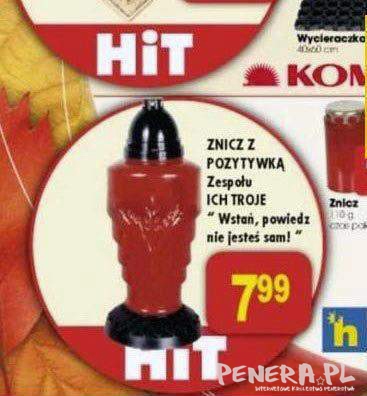 Znicz z pozytywką zespołu ---