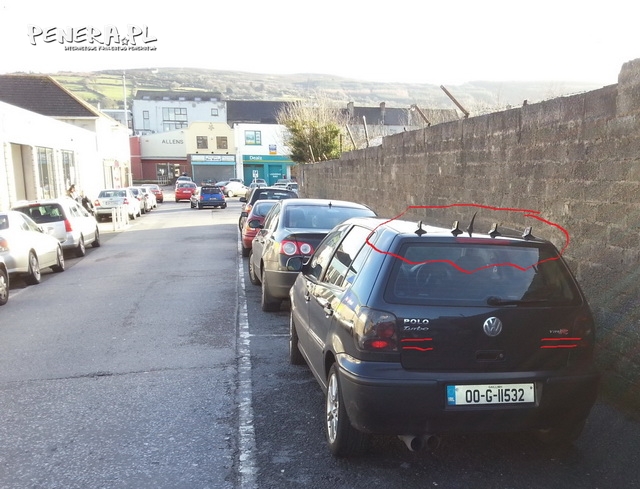 VW polo i mega tuning po irlandzku VW polo i mega tuning po irlandzku